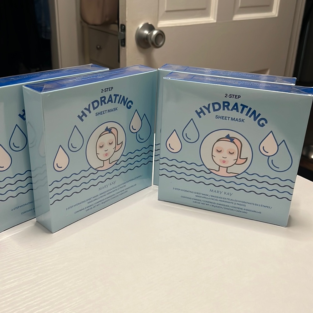 COPY - COPY - 4 boxes of 8, 2- step hydrating Sheet Mask